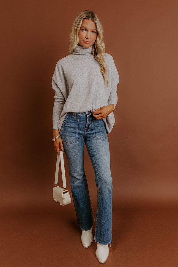 Fireside Cuddles Sweater in Grey Image - 2