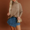 Fireside Cuddles Sweater in Mocha Image - 1