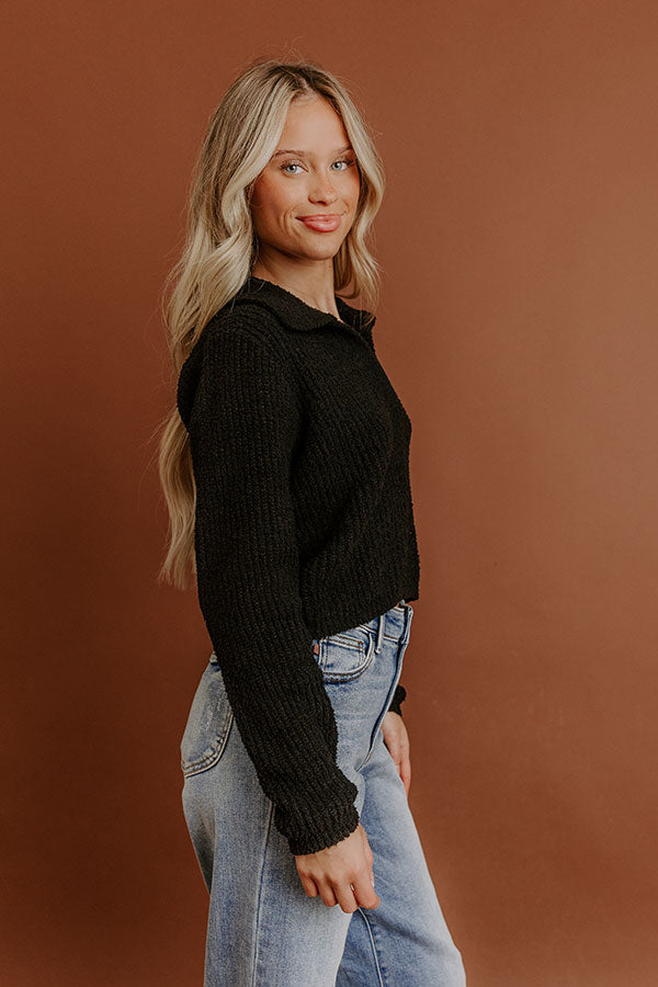 Warm Whispers Knit Sweater Top Image - 5