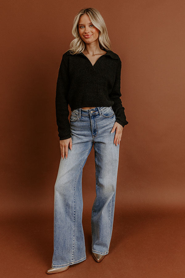 Warm Whispers Knit Sweater Top Image - 2