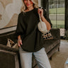 Ever So Effortless Oversized Tee in Black Image - 1