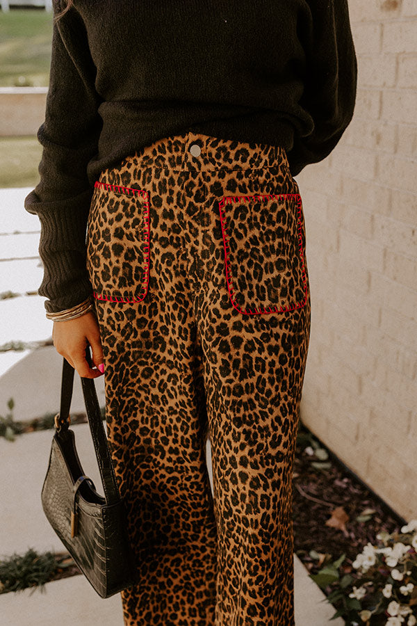 The Lola High Waist Wide Leg Pants Image - 3