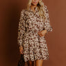 Cue The Blooms Floral Mini Dress Image - 1
