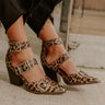 The Charlotte Faux Leather Heel in Leopard Image - 1