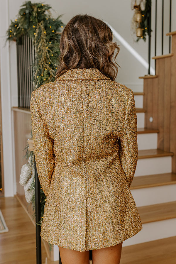 Life Of The Party Tweed Blazer Image - 4