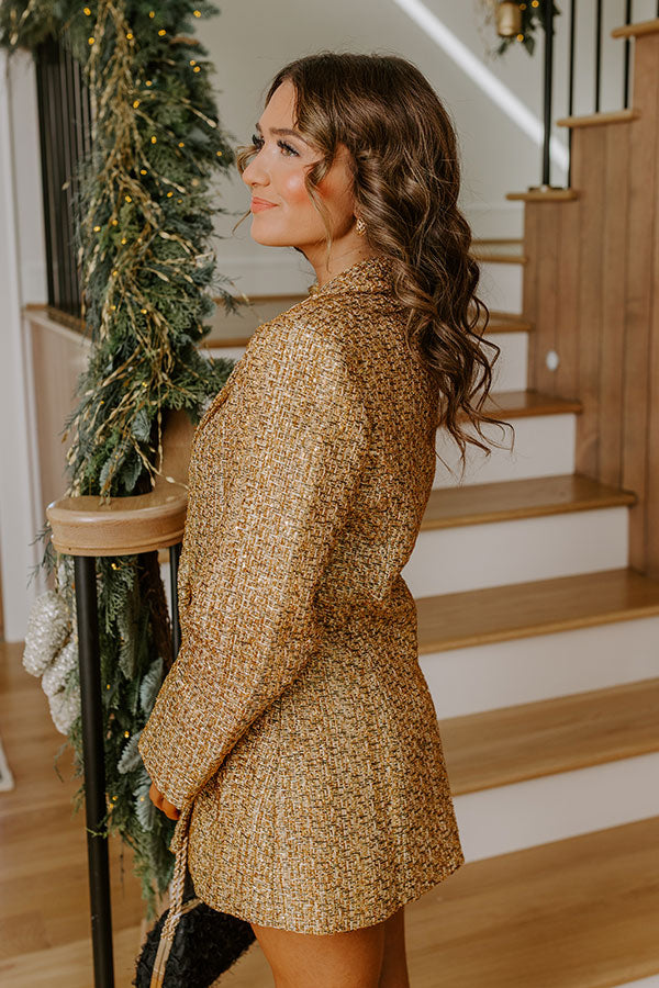 Life Of The Party Tweed Blazer Image - 5