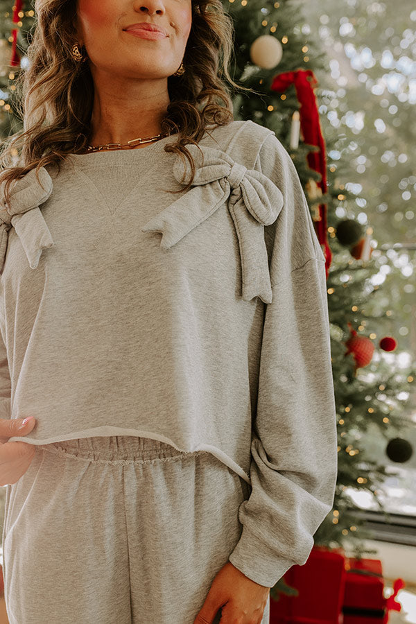 Darling Daydream Crop Sweatshirt Image - 2