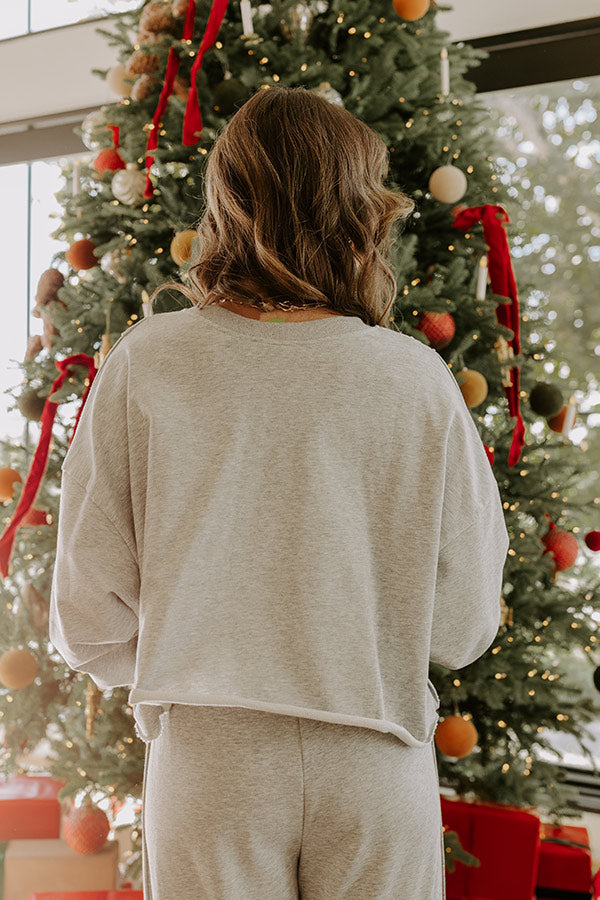 Darling Daydream Crop Sweatshirt Image - 4