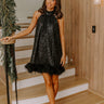 Midnight Toast Sequin Mini Dress Image - 1