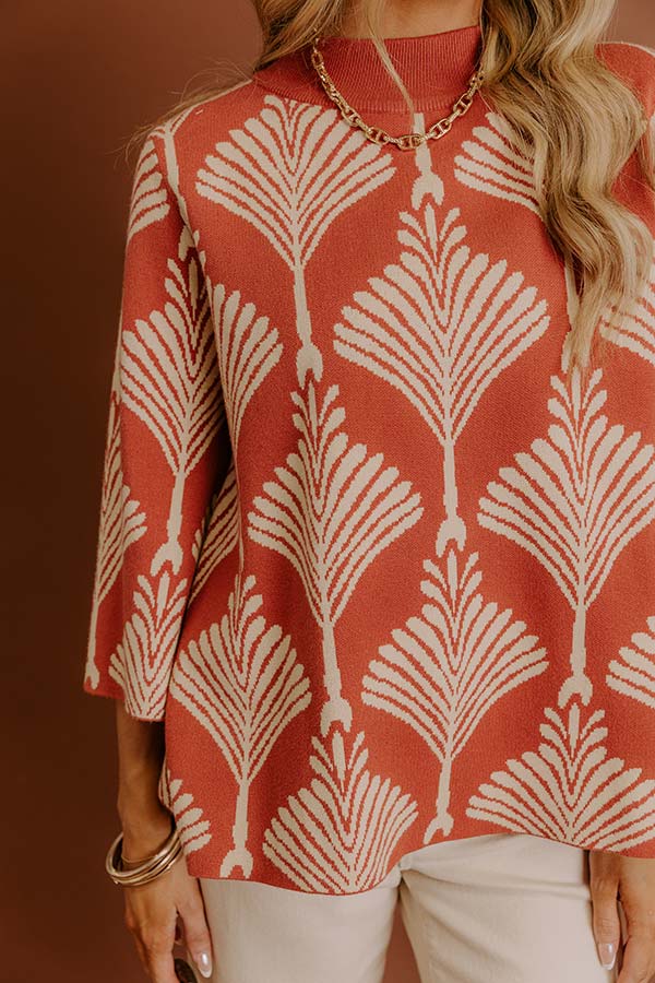 Chic And Charming Knit Sweater Top Image - 4