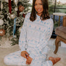 Holiday Cozy Velour Pajama Top Image - 1