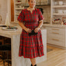 So Plaid To Meet Midi Dress Curves Image - 1