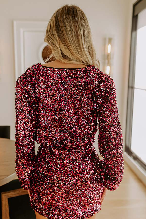 Ready To Party Sequin Top Image - 5