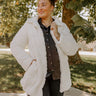 Uptown Charm Faux Fur Coat in Ivory Curves Image - 1