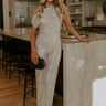 Chic Celebration Sequin Jumpsuit in Champagne Image - 1