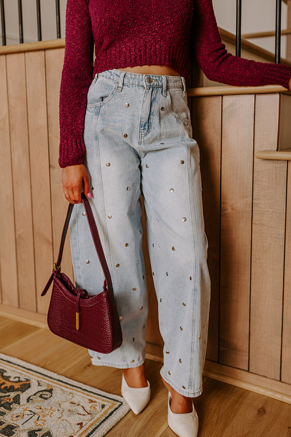 The Sophia High Waist Barrel Leg Jean Image - 1