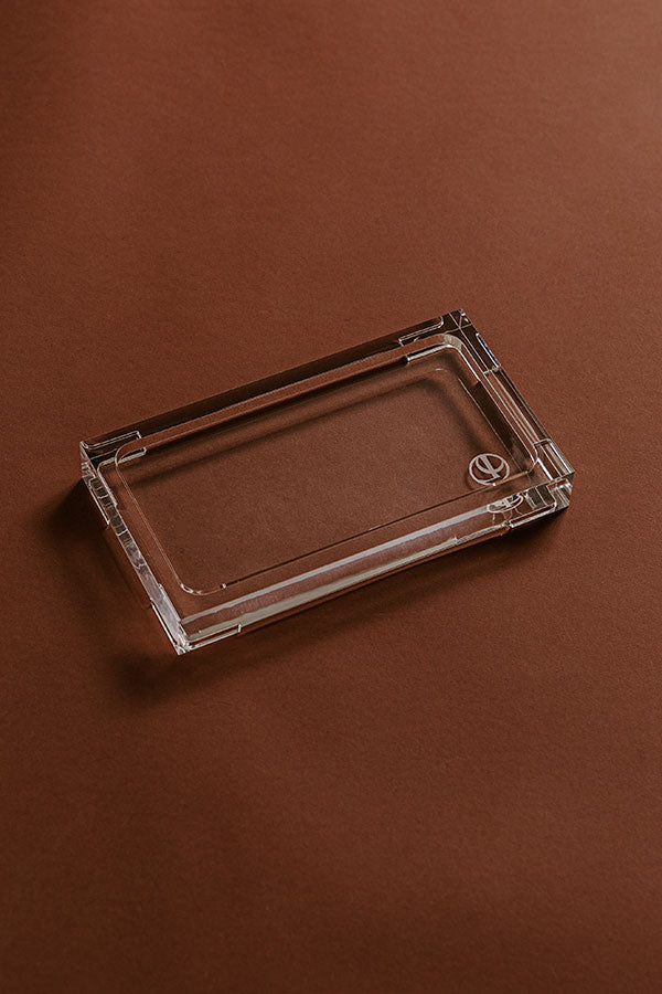 L'avant Lucite Clear Tray in Medium Image - 1