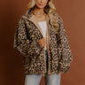 Falling For You Leopard Windbreaker Jacket Image - 1