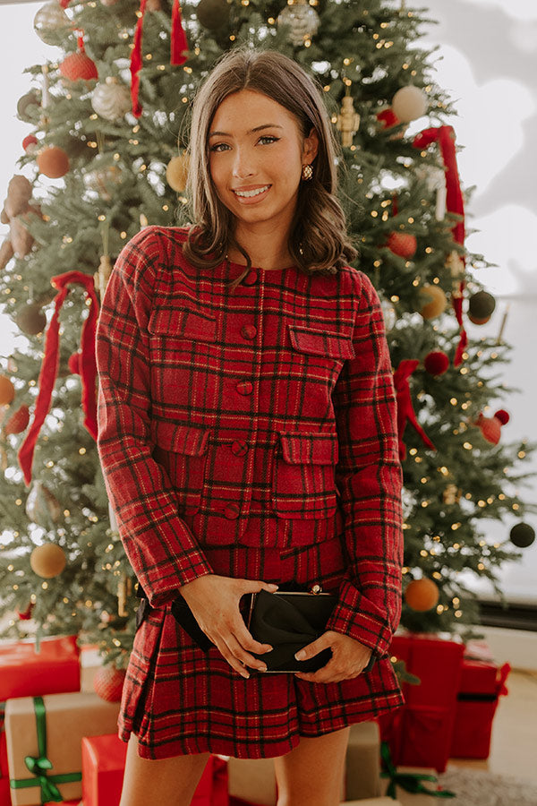 Uptown Toast Plaid Jacket Image - 1