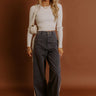 The Lala High Waist Wide Leg Vintage Wash Pants Image - 1