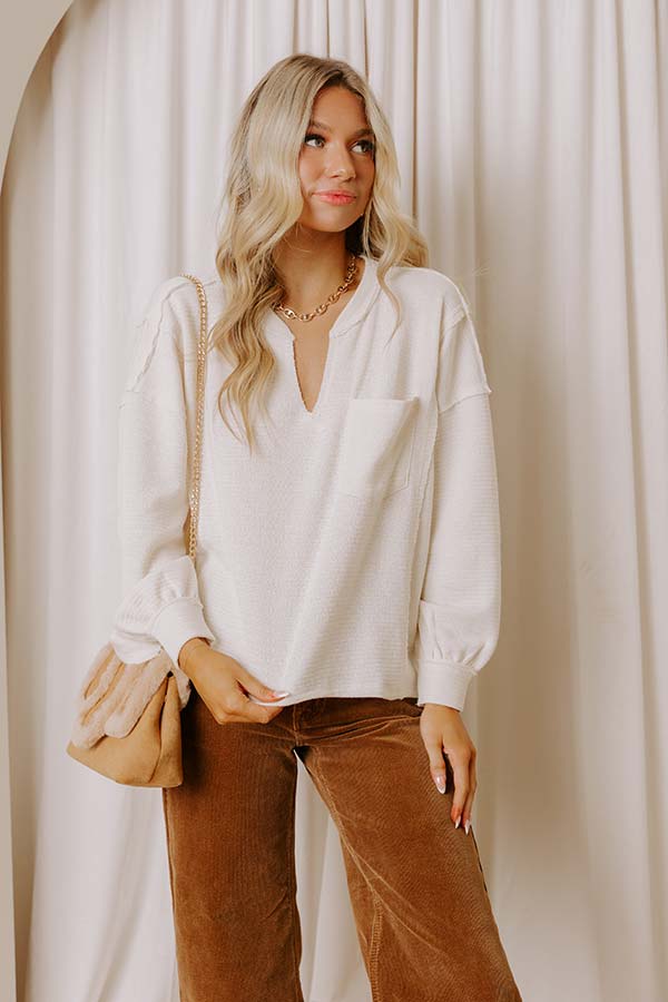 Everyday Essential Knit Top Image - 3