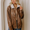 Cityscape Chic Faux Leather Jacket Image - 1