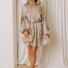 Shine On Shimmer Mini Dress Image - 1