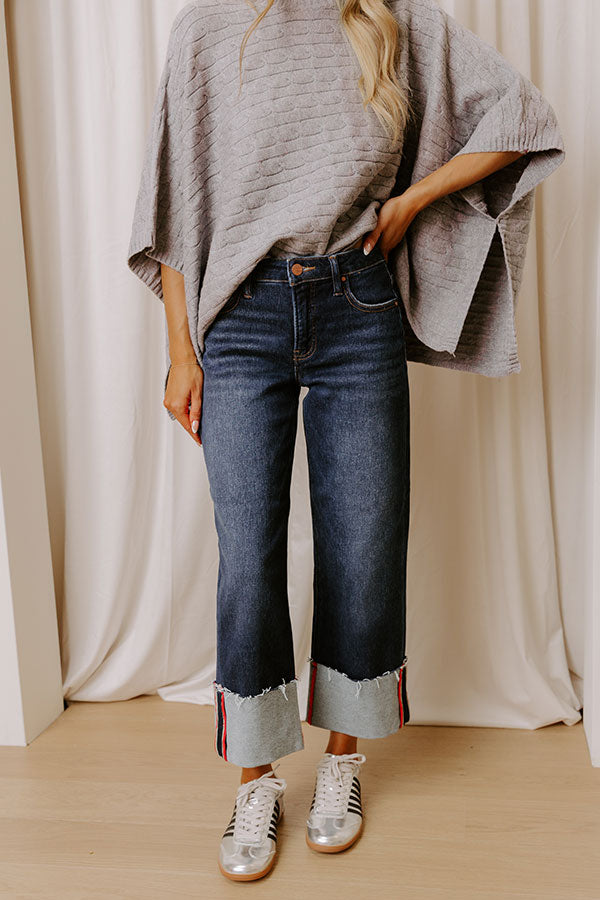 RISEN Gracelynn Midrise Wide Leg Jean Image - 3