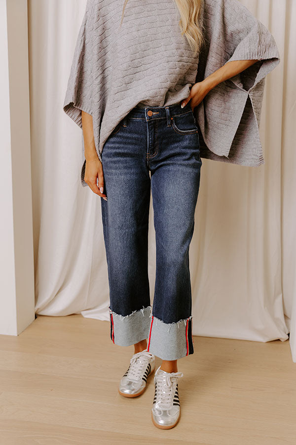 RISEN Gracelynn Midrise Wide Leg Jean Image - 2