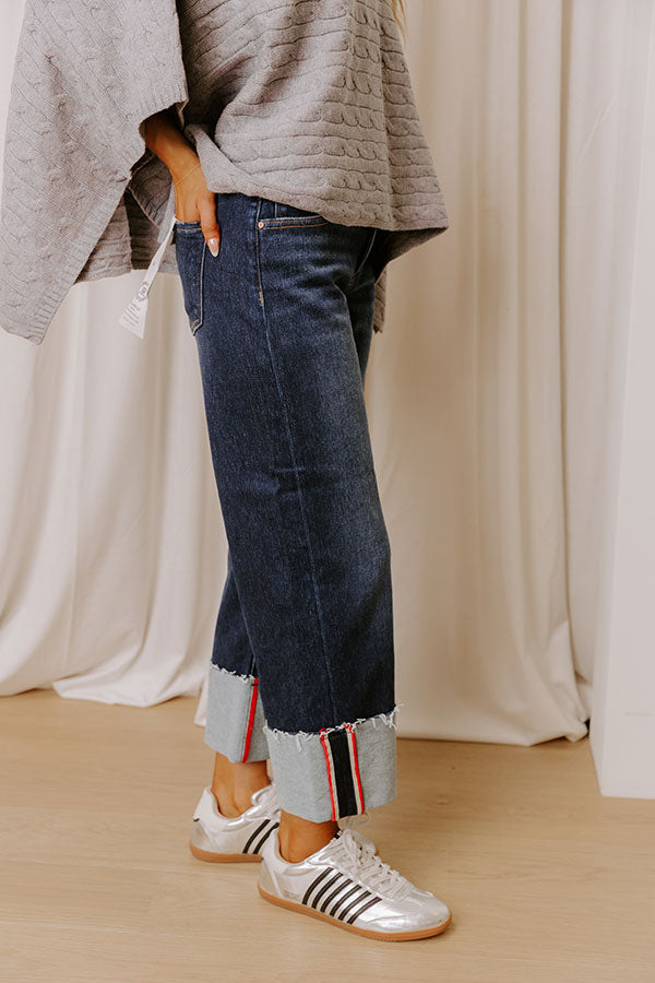 RISEN Gracelynn Midrise Wide Leg Jean Image - 4