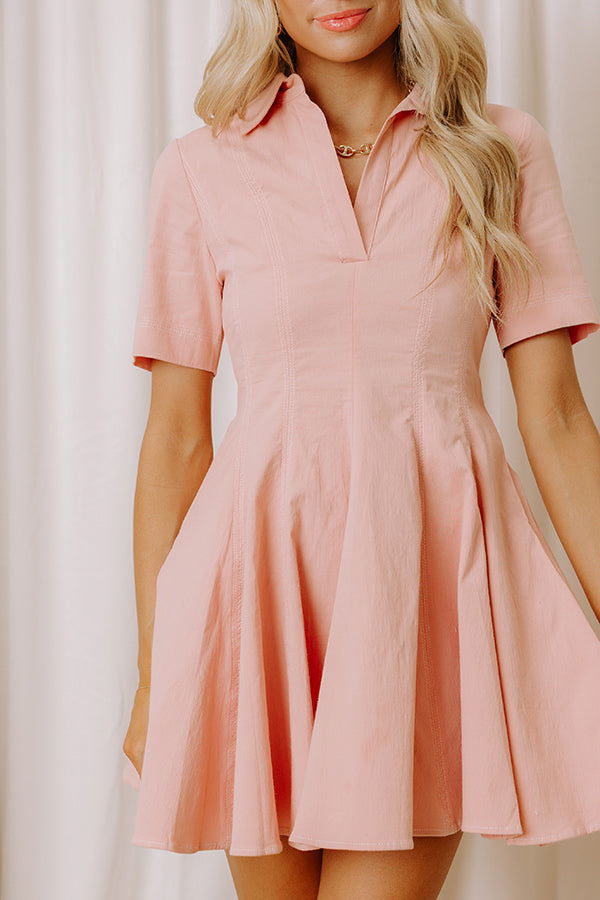 Sweet Simplicity Fit And Flare Mini Dress Image - 4