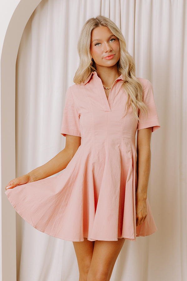 Sweet Simplicity Fit And Flare Mini Dress Image - 3