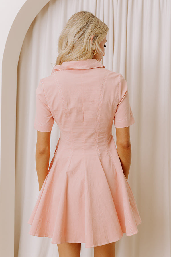 Sweet Simplicity Fit And Flare Mini Dress Image - 5