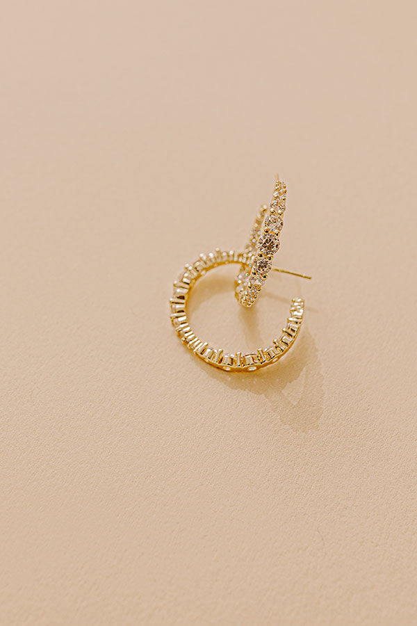 Melinda Maria Oh She Fancy 1 Inch Graduated Hoops Image - 1