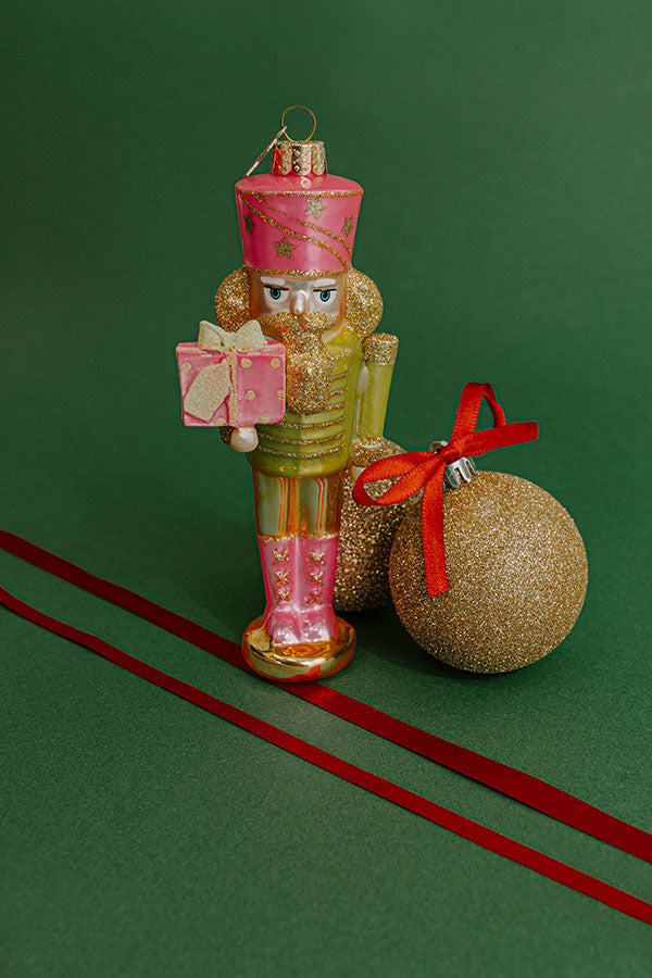 Vondels Nutcracker March Glass Ornament Image - 1