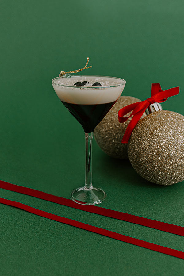 Vondels Espresso Martini Glass Ornament Image - 1