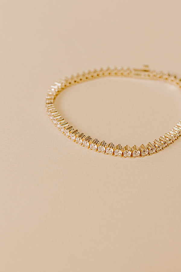Melinda Maria Not Your Basic Tennis Bracelet Image - 1