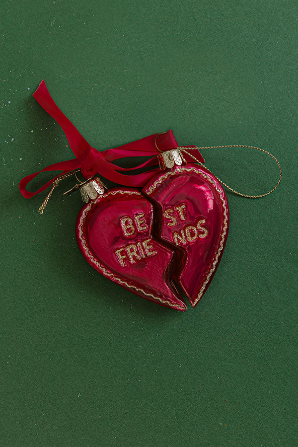 Vondels Best Friends Glass Ornament Set Image - 1