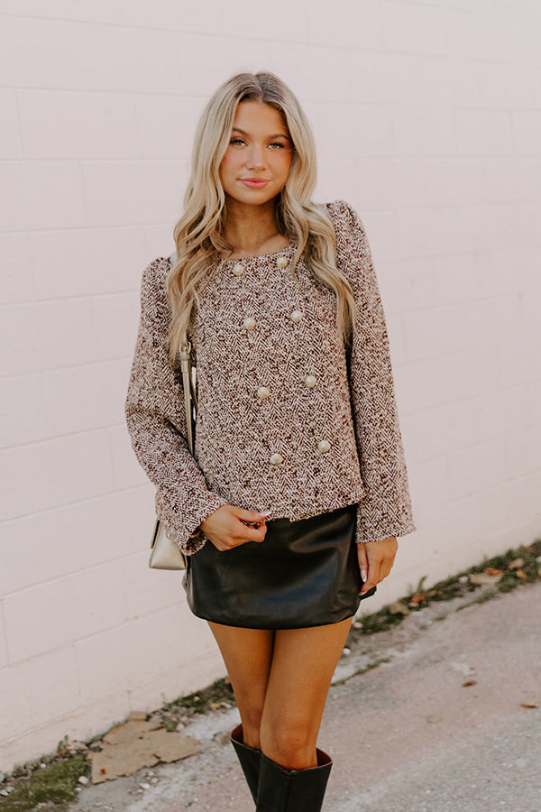 Tailored Touch Tweed Jacket Image - 1