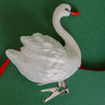 Swan Lake Glass Clip On Ornament Image - 1
