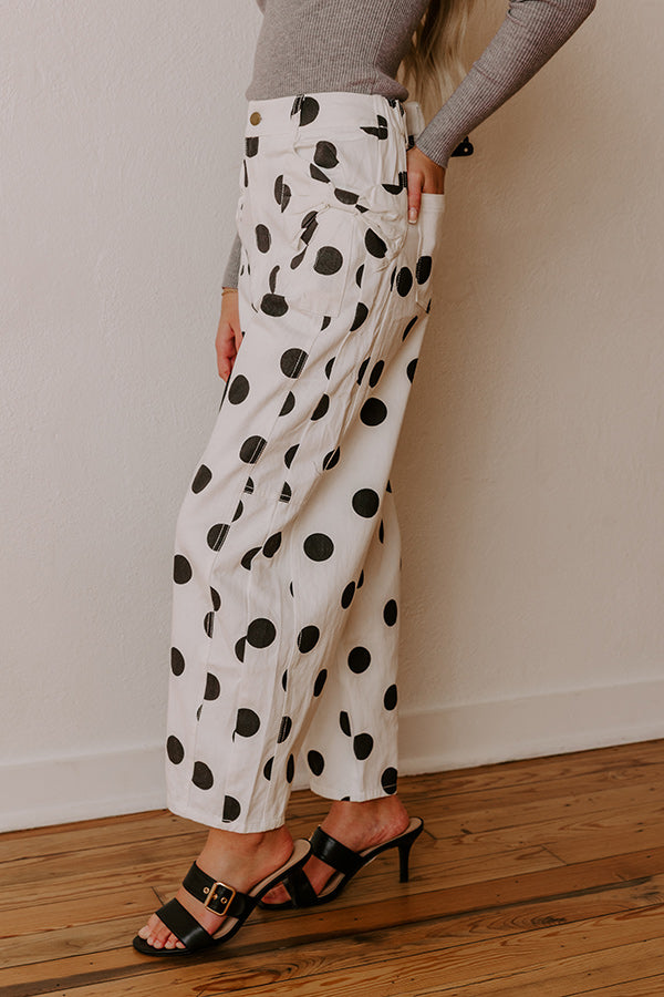 Right On Cue High Waist Barrel Leg Jean Image - 4