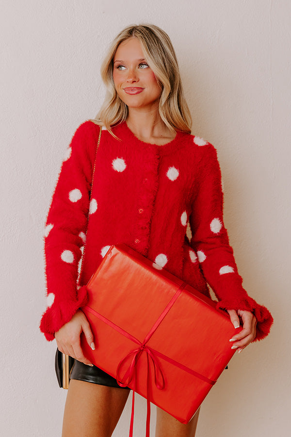 Cozy Spot Eyelash Knit Cardigan Image - 1