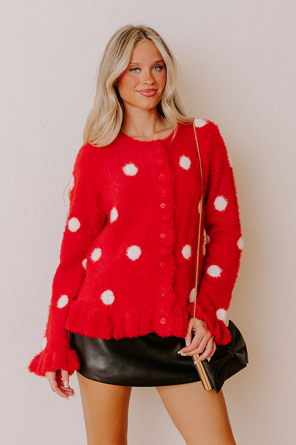 Cozy Spot Eyelash Knit Cardigan Image - 2