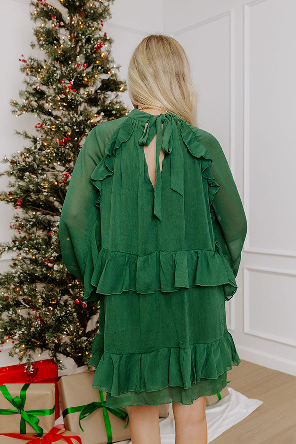 City Muse Ruffle Mini Dress Image - 4