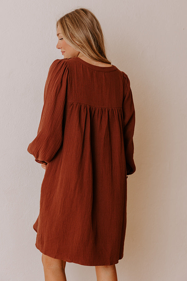 Soho Strolls Embroidered Mini Dress Image - 3