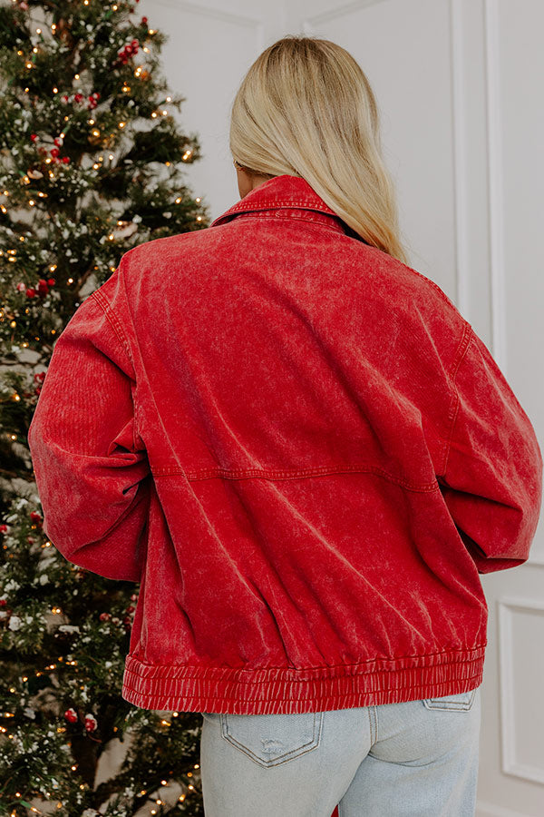 Everyday Ease Vintage Wash Jacket Image - 4