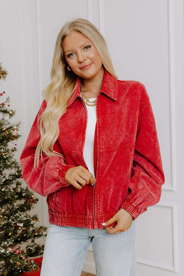 Everyday Ease Vintage Wash Jacket Image - 1