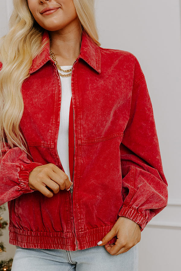 Everyday Ease Vintage Wash Jacket Image - 2