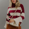 Stripes and Charm Knit Sweater Image - 1