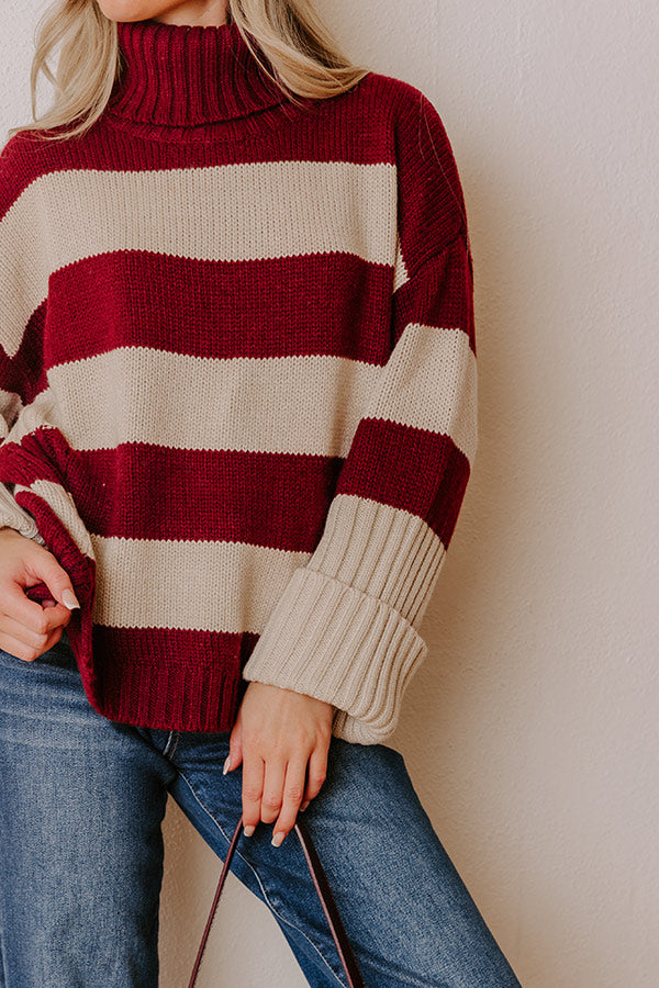 Stripes and Charm Knit Sweater Image - 4